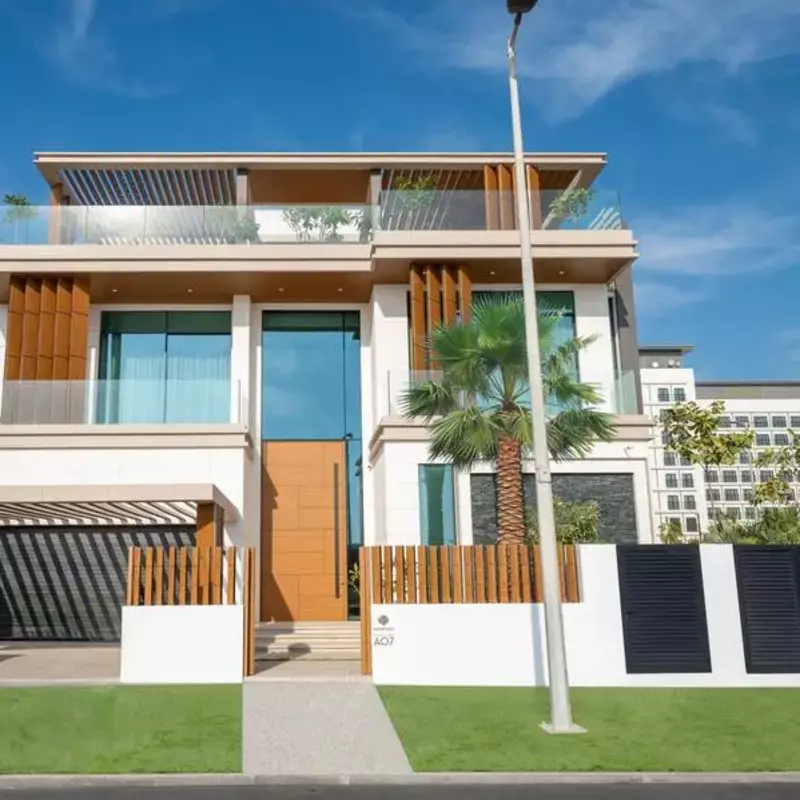 Completed HAVC ducting and VRF
system project with Modern Home at
Villa in La Mer Beach Area